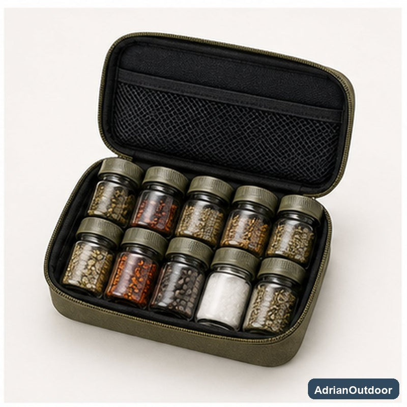 AdrianOutdoor Camping Spice Container Set