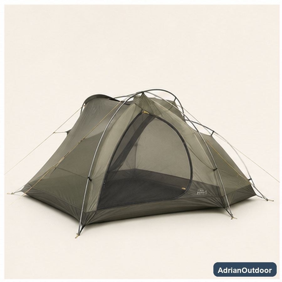 Ultralight two person backpacking tent