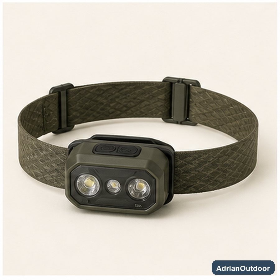Motion Sensor Rechargeable Headlamp