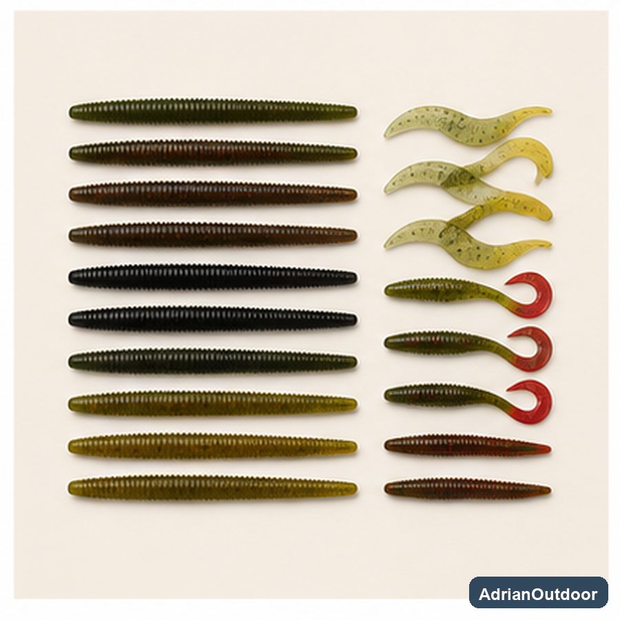 Soft Plastic Fishing Lure Kit