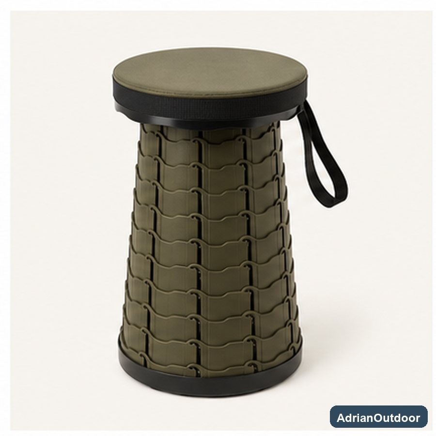 Telescopic Folding Camping Stool