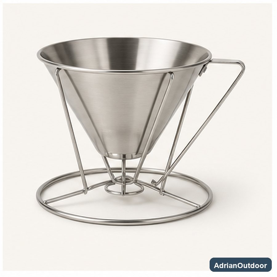 AdrianOutdoor Portable Camping Coffee Dripper - Camp Coffee outdoor product