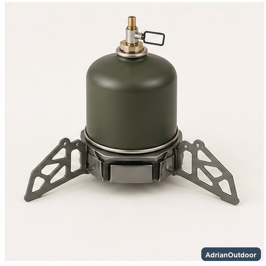 AdrianOutdoor Camping Gas Canister Stabilizer - Camp Kitchen outdoor product