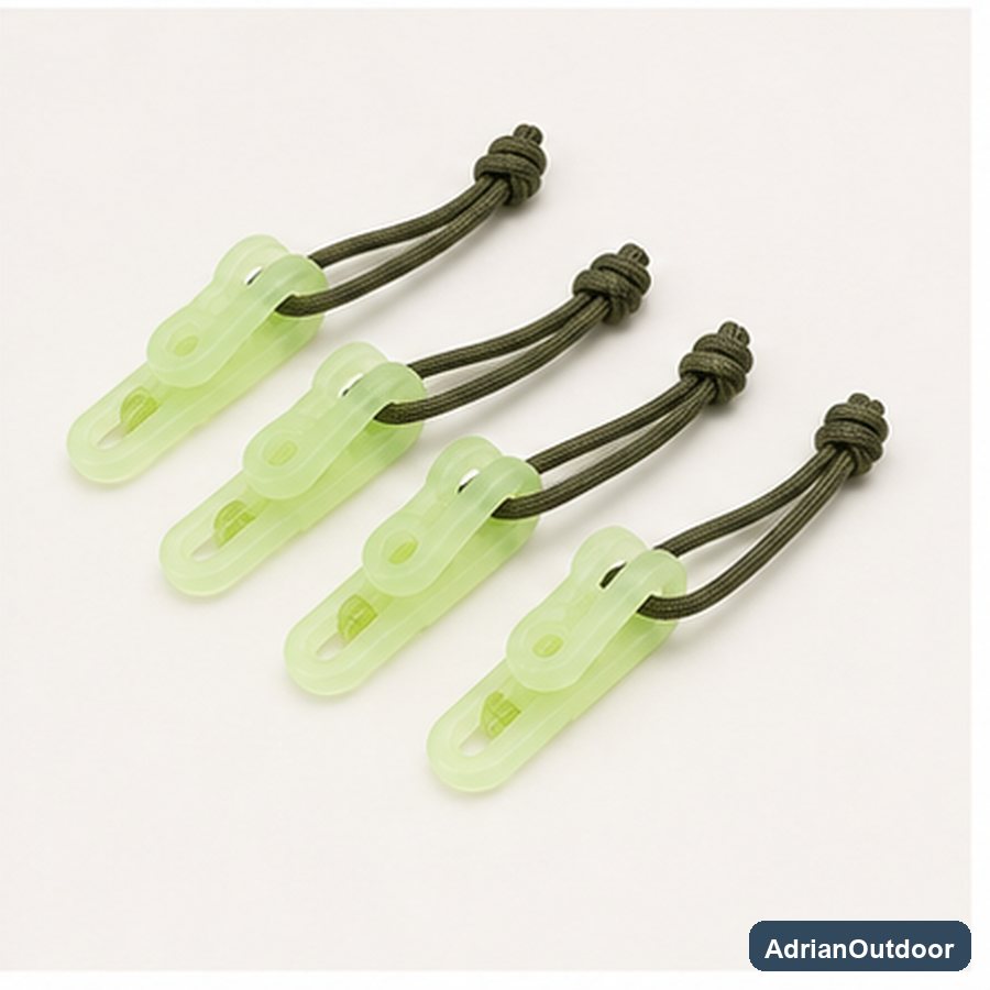 AdrianOutdoor Glow In Dark Guyline Tensioner - Camp Lighting outdoor product