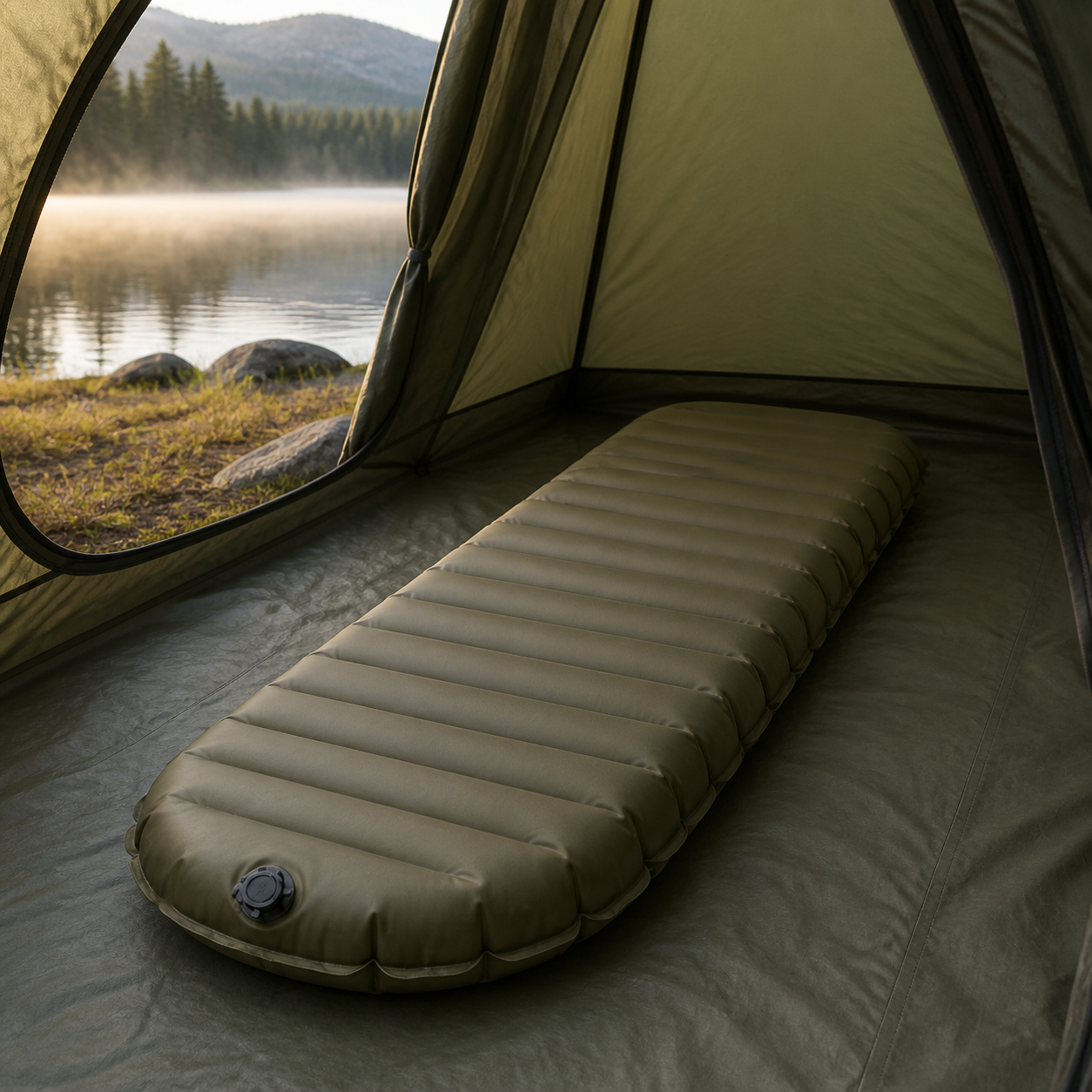 AdrianOutdoor Ultralight Inflatable Sleeping Pad — view 6 of 6
