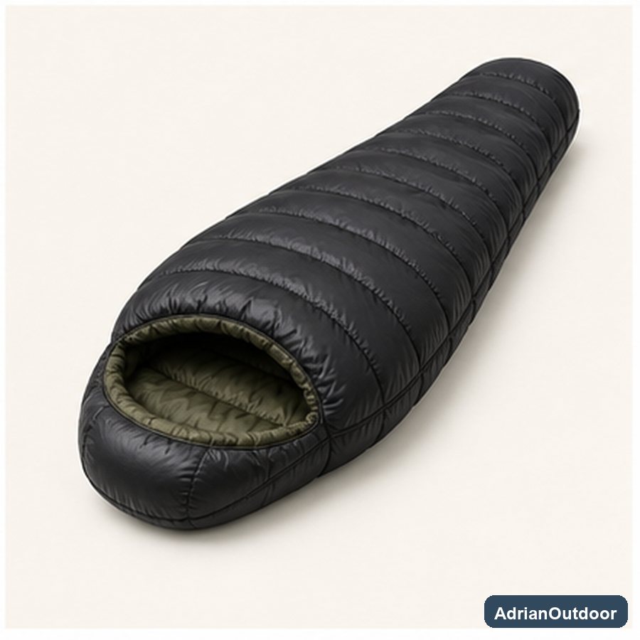 Ultralight Down Mummy Sleeping Bag