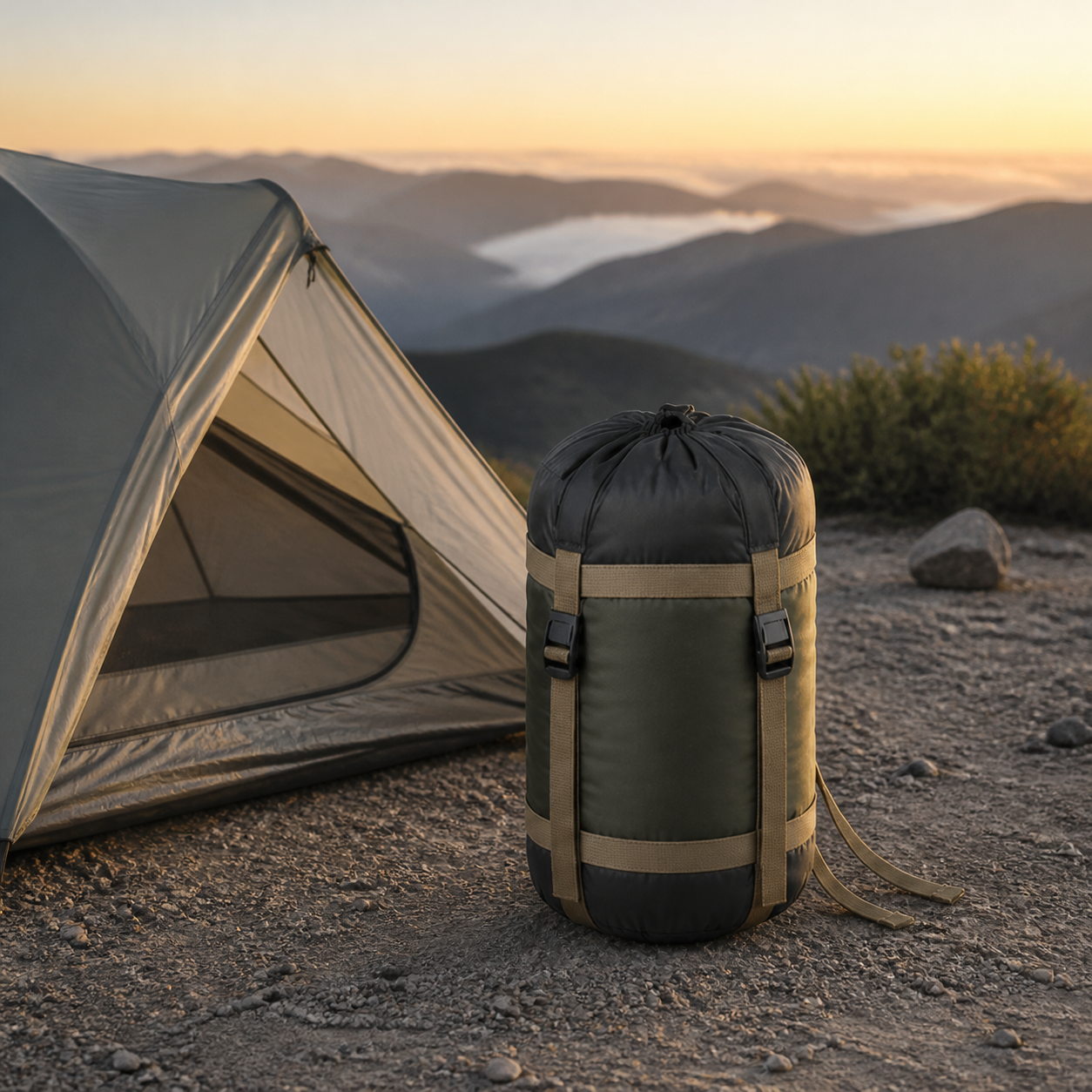 AdrianOutdoor Sleeping Bag Compression Stuff Sack — view 6 of 6