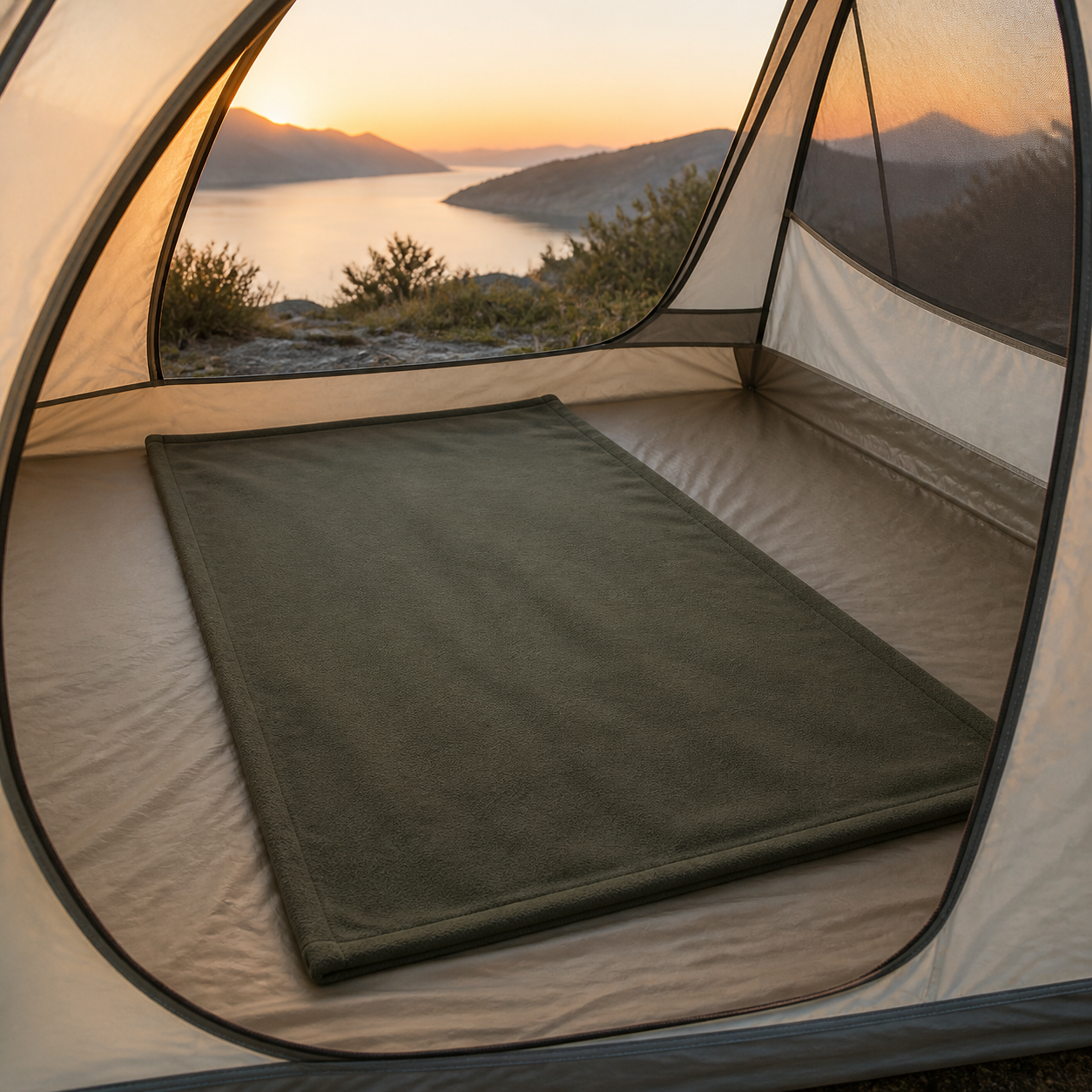 AdrianOutdoor Fleece Sleeping Bag Liner — view 6 of 6