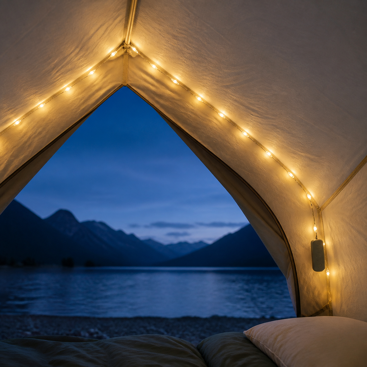 AdrianOutdoor Rechargeable Camping String Lights — view 6 of 6