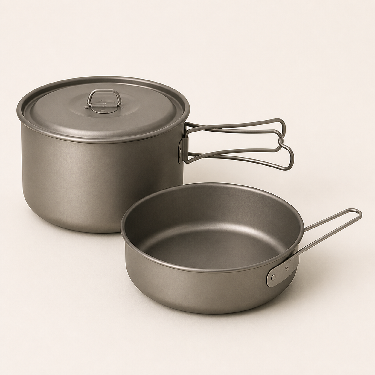 AdrianOutdoor Titanium Camping Cookware Set — view 1 of 6