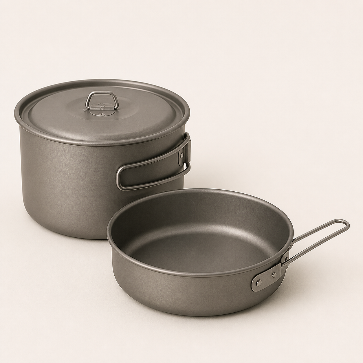 AdrianOutdoor Titanium Camping Cookware Set — view 2 of 6