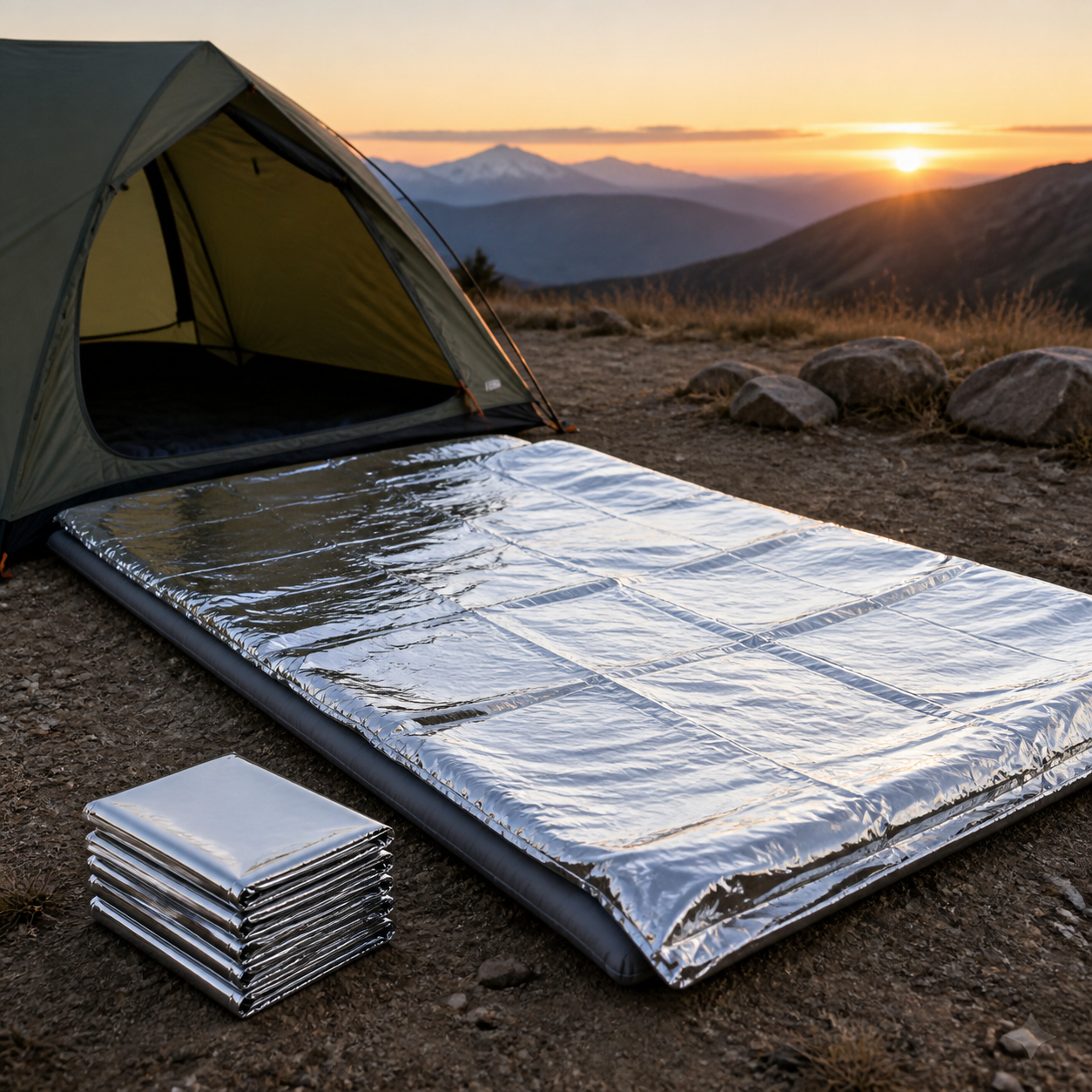 AdrianOutdoor Emergency Thermal Blanket Camping — view 6 of 6
