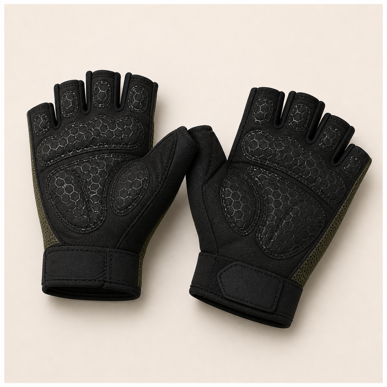 AdrianOutdoor Half Finger Cycling Gloves Anti Slip — view 3 of 6