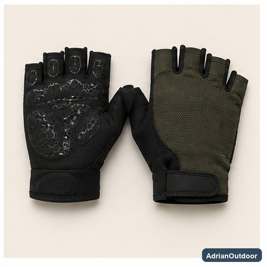 Half Finger Cycling Gloves Anti Slip