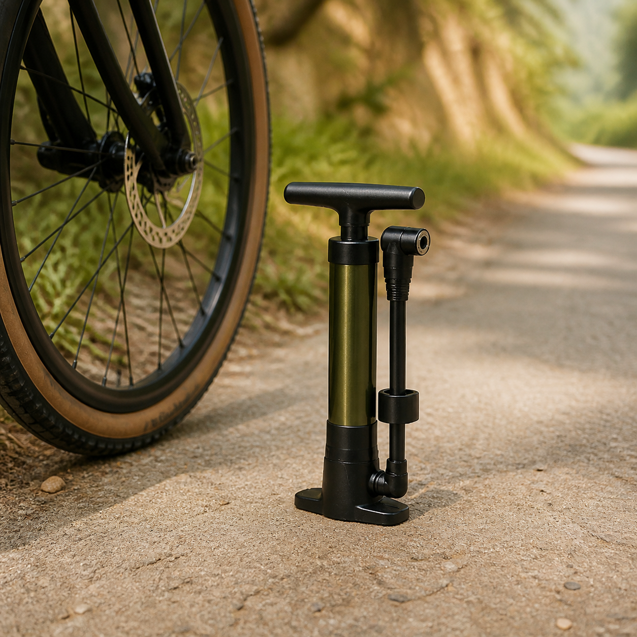 AdrianOutdoor Mini Bicycle Hand Pump — view 6 of 6