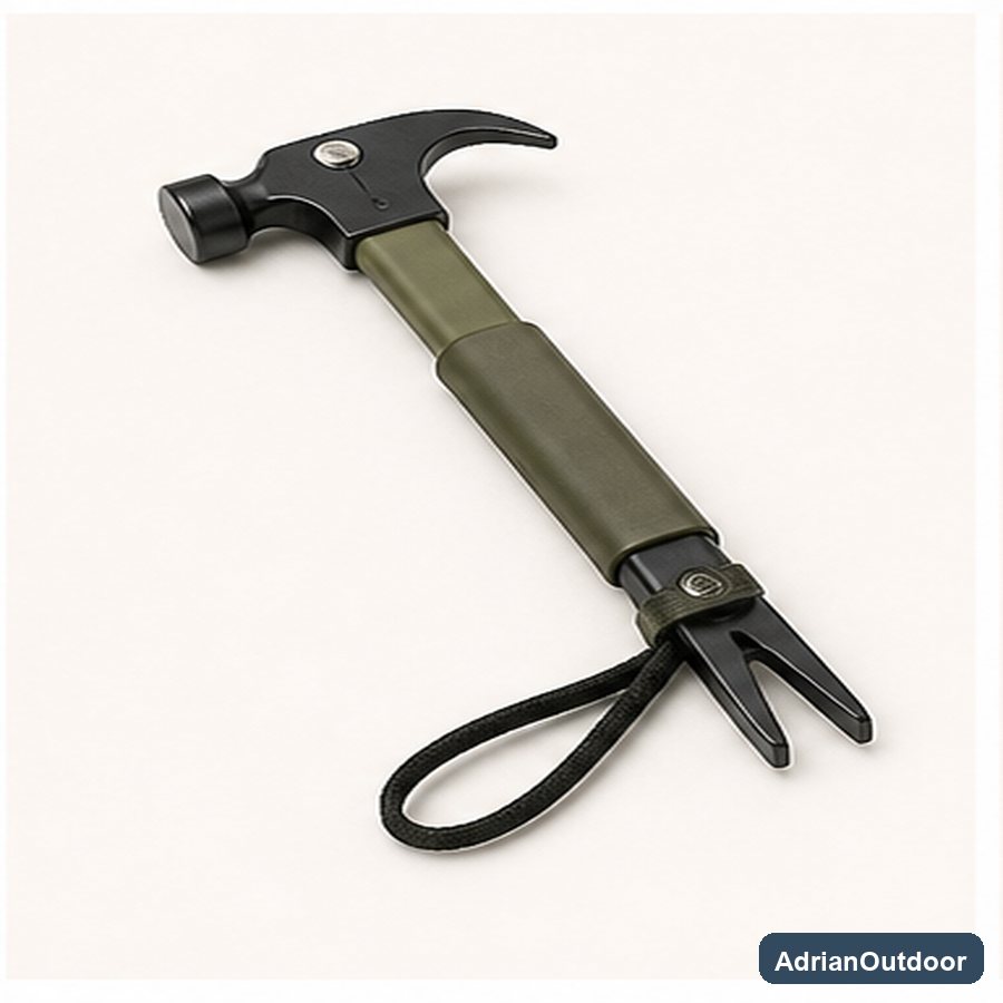 Camping Tent Peg Hammer Puller