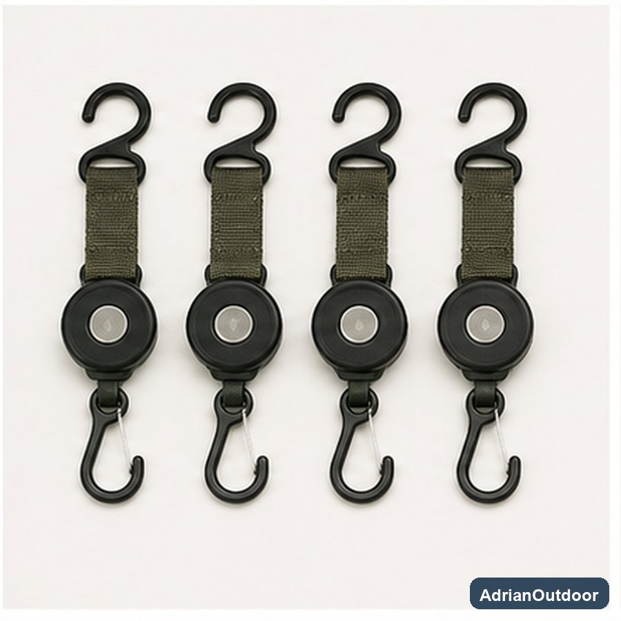 Magnetic Tent Light Hook