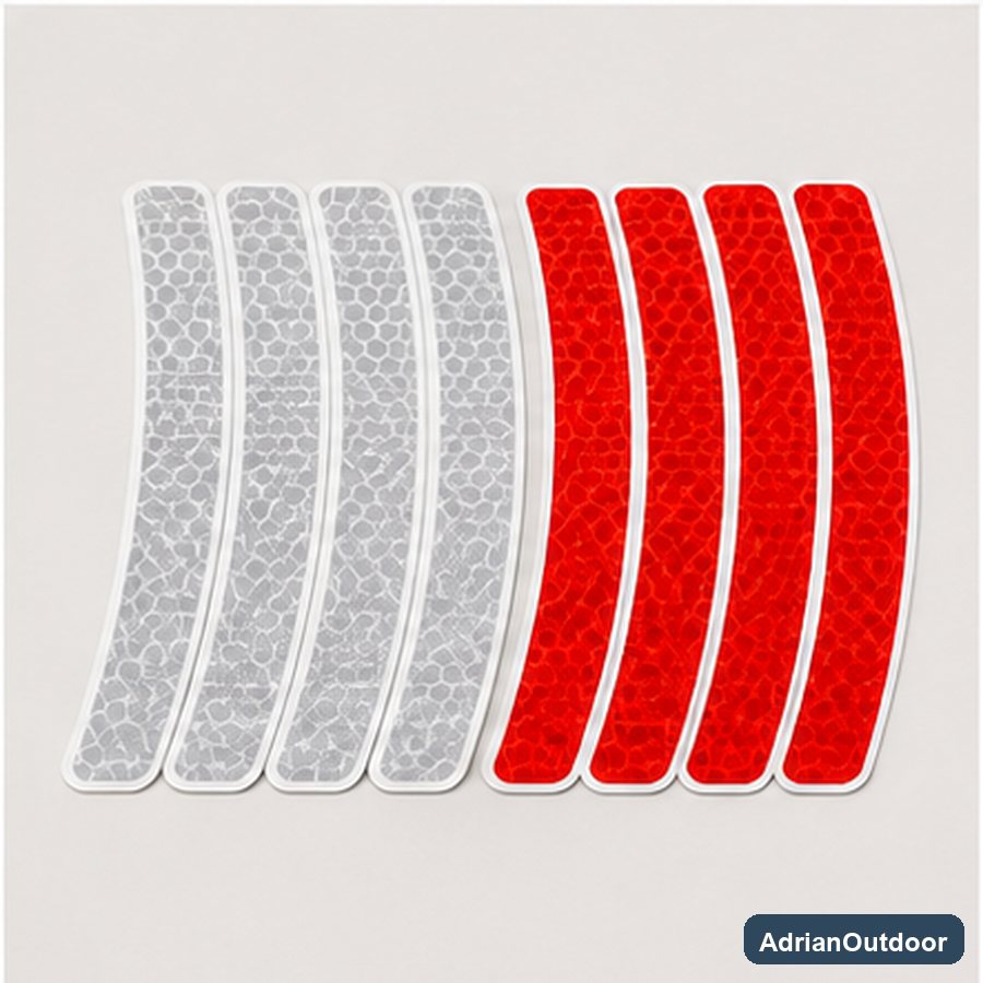 Reflective Bicycle Tape Stickers